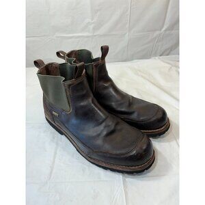 Cabelas 4most Leather Brown Boots Man’s Size 14 M Vibram Soles